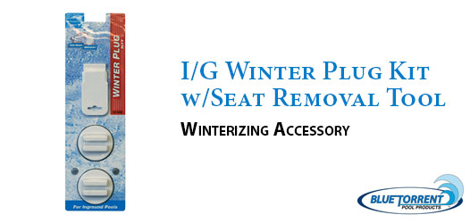 inground winter plugs with seat removal tool
